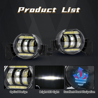 Phare antibrouillard LED Angel Eyes pour BMW 3 5 6 7 Series X3 E60 E61 E63 E64 E46 E90 E83 Phare