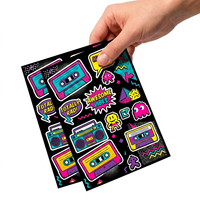 Pegatinas Personalizadas con Logotipo, Vinilo Impermeable Transparente, Etiquetas Troqueladas, Impresión de Pegatinas al por Mayor para Pequeñas Empresas