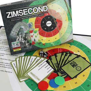 Completo personalizzato stampato colorato carta di plastica Card gioco <span class=keywords><strong>da</strong></span> <span class=keywords><strong>tavolo</strong></span> Set <span class=keywords><strong>per</strong></span> adulti con accessori di cartone e gioco - Product Image 2