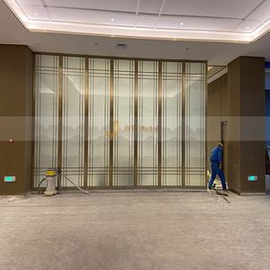 EX944 PVD Color Stainless Steel <b>Decorative</b> <b>Screen</b> for Luxury Hotel Interior Projects - Product Image 3