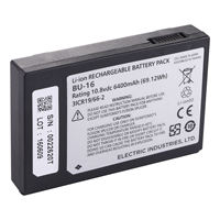 Baterai Instrumen LI-ION 11.1V 6400mAh BU-16 untuk Sumitomo TYPE-72 TYPE-82 TYPE-82C TYPE-Q102 T-601C T-72 Z2C BU-16