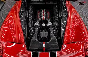 Hoge Kwaliteit Grote Motorkap Inlaatpijp Koolstofvezel Inlaatspruitstuk Voor Ferrari 458 488 Luchttank Inlaatpijp - Product Image 6