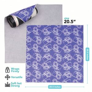 Custom Self-Adhesive Wrap Magic Cloth Washable Protective <b>Camera</b> Lens Cover Laptop/Smartphone Wrapper Business Promotional Gift - Product Image 3