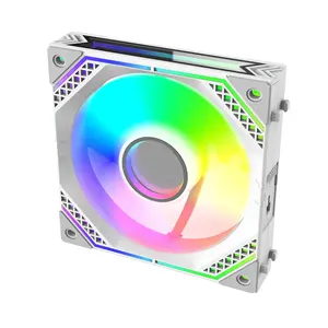 Hongyi OEM 120mm 120 RGB ARGB Wireless Splicing Building Block Pc <b>Fan</b> - Product Image 3