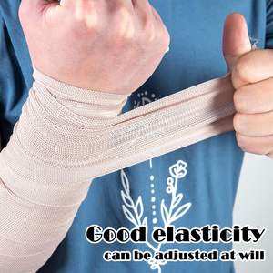 弹性压缩绷带包裹-急救绷带卷 (2英寸，<span class=keywords><strong>3</strong></span>英寸，4英寸，6英寸X 5英尺)，适用于脚踝，手腕，手臂和腿部扭伤 - Product Image 4