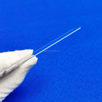 GLS-K Lab Grade Clear Quartz Glass Slides Disposable Microscope Glass Slide High Quality Precision Cover Glass Slips Glassware