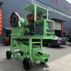 Haute efficacité et économie d'énergie PE250X400 Petite machine de concassage et de criblage mobile à moteur diesel pour le concassage de pierres - Product Image 2