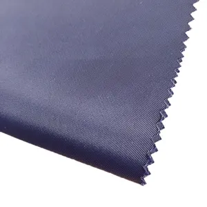 Custom Wholesale 120GSM Waterproof Smooth Twill Nylon Fabric PU Coated For Flight Jacket