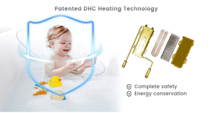 Chauffe-eau électrique instantané sans réservoir 220V 240V, eau chaude infinie, chauffe-eau intelligent pour salle de bain et cuisine - Product Image 5