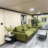 Rumah Kontainer Prefab Ekspansiabel 3 Kamar Tidur, Mewah, Terisolasi, untuk Investasi Sewa, Penghasilan Pasif, di Pinggir Pantai, 25 Tahun, 30-40 Kaki