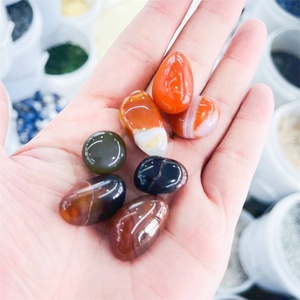 Wholesale Natural Crystal Carnelian Red Agate Carved <strong>Chakra</strong> Fengshui Healing Folk Crafts <strong>Stones</strong> 1.5-4.5cm DIY Holiday Decor - Product Image 3