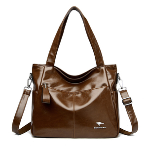 New Designer Fashion Handbag Women Large Capacity Tote Ladies Hand <b>Bags</b> <b>Soft</b> PU <b>Leather</b> and Handbags New Elegant Shoulder <b>Bag</b> - Product Image 4