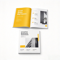 Brochures et catalogues d'entreprise personnalisés en couleur pour la vente en gros