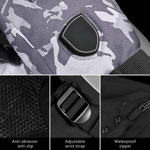 Gants chauffants imperméables à <span class=keywords><strong>batterie</strong></span> rechargeable 7,4 V 22,2 Wh, compatibles avec les écrans tactiles, pour hommes et femmes, ski, moto - Product Image 3