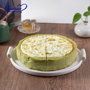Torte Congelate al Pistacchio Fornitura di Dolci e Torte Congelate Cheesecake Congelate al Pistacchio Pancake Stile Cheesecake Pasticceria con Mandorle Noci e Noci Pecan - Product Image 4