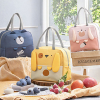 Sac isotherme à déjeuner personnalisé avec logo de dessin animé, fermeture éclair, portable, vente en gros, fabricant, distributeur en vrac, importateur, OEM, ODM