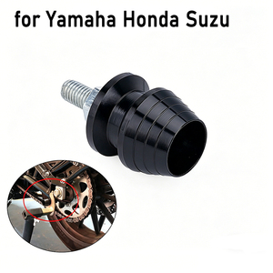 Tornillos de soporte para motocicleta, tornillos de aleación de aluminio CNC para el deslizador del eje del basculante de la motocicleta, compatibles con Yamaha, Honda, Suzuki - Product Image 1