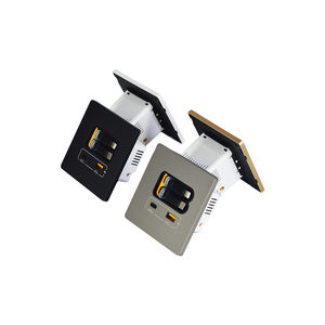 Boente 86*86mm Mini Hidden Home Universal <span class=keywords><strong>USB</strong></span> Comfiguration <span class=keywords><strong>Prise</strong></span> de courant murale électrique avec câble <span class=keywords><strong>Lightning</strong></span> & Type-C - Product Image 6
