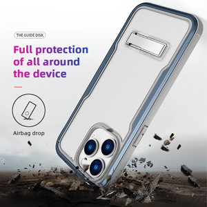 เคสโทรศัพท์แฟชั่นยอดนิยม3 in 1ทนทานต่อการกระแทกเคสโทรศัพท์โลหะ TPU สำหรับ iPhone 14 Pro Max - Product Image 5