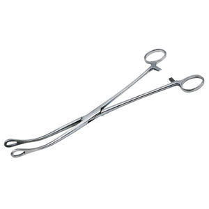 Foerster Ballenger 18cm Penjepit Pembalut Berbentuk Lengkung dan Lurus dengan Gagang Spons - Product Image 1