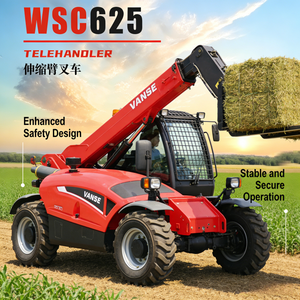WSC625 Kompakter Teleskoplader Kubota Diesel 4WD Radlader Kraftstoffsparend für Bau und Landwirtschaft - Product Image 2