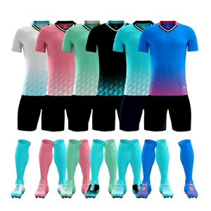 Vente chaude Unisexe Séchage Rapide Respirant Équipement D'entraînement De Football En Gros Stock Ensembles pour Hommes et Femmes - Product Image 5