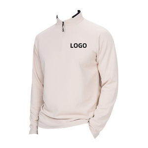 เสื้อยืดผู้ชายผ้าโพลีเอสเตอร์แห้งเร็วเสื้อกีฬาฟิตเนสสีทึบ - Product Image 4