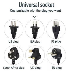 Multiprise britannique 3 prises 2 <span class=keywords><strong>USB</strong></span> 2 C rallonge de charge Alimentation haute qualité Type britannique <span class=keywords><strong>Powercube</strong></span> étendu - Product Image 6