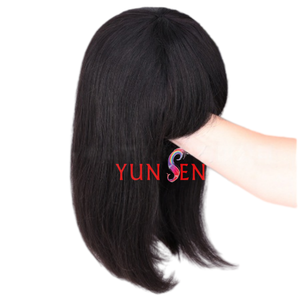 ผมแท้ 100% แบบเวอร์จิ้น ผลิตด้วยเครื่องจักร ทรงบ๊อบเต็มศีรษะ มีสินค้าพร้อมส่งสำหรับผู้หญิง - Product Image 6