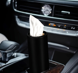 Boîte à mouchoirs cylindrique en papier durable avec logo personnalisé recyclable, <span class=keywords><strong>tubes</strong></span> en papier pour voiture, forme ronde, tube en papier cylindrique pour voiture - Product Image 6