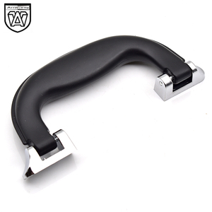 AW Anwang A-48 <b>Black</b> Plastic Handle Luggage Aluminum <b>Trolley</b> Case - Product Image 3