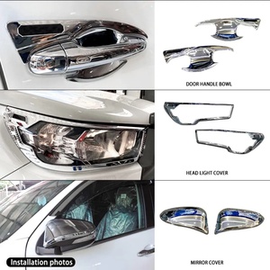 KQD Accesorios Exteriores Personalizados para Automóviles, Cubierta de Tanque de Gasolina, Cubierta de Faros Delanteros, Juego Completo de Decoración, Kit de Carrocería Compatible con Toyota Raize - Product Image 2