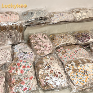 Luckykoo - Baberos triangulares de gasa para bebé, baberos para comer para niños, de algodón puro, suaves y absorbentes, unisex, baberos para la saliva del bebé - Product Image 6