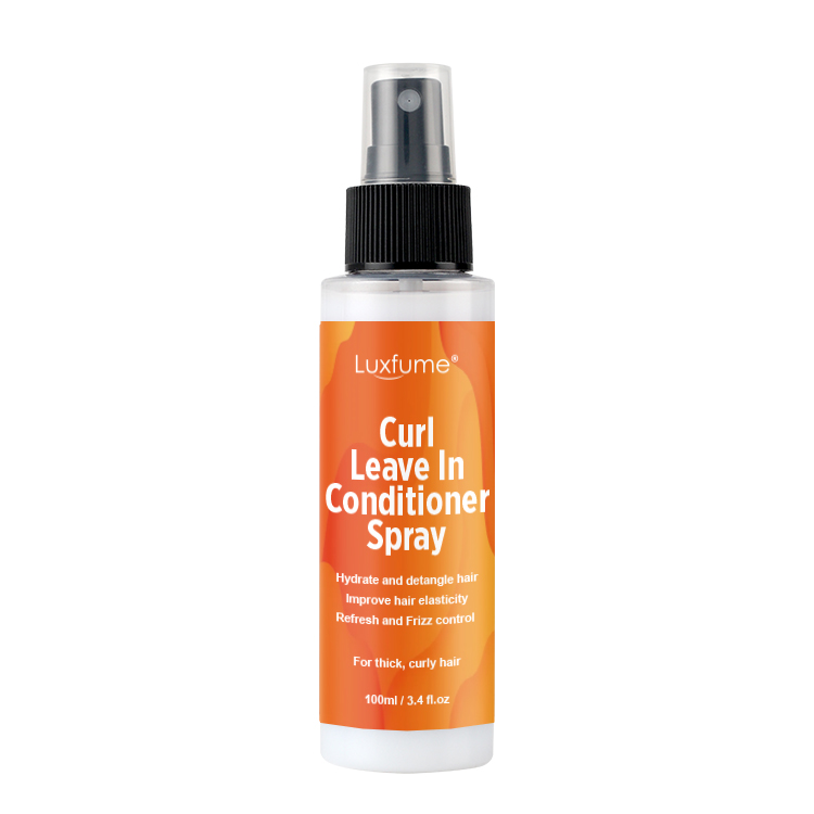 Curl leave in conditioner spray