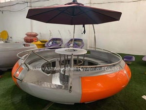 Barco <span class=keywords><strong>Donut</strong></span> Eléctrico de Plástico de 320 cm de Diámetro para Barbacoa, Barco <span class=keywords><strong>Donut</strong></span> Circular para Parque de Atracciones - Product Image 6