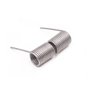 Spring Factory OEM Customize Mechanical Wire Spring Spring 18-8 Stainless Steel Double Torsion Spring