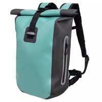 Sac à dos étanche 20L en PVC 500D avec logo personnalisé pour kayak, randonnée et camping