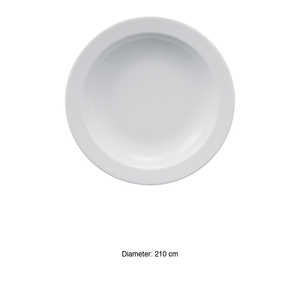 Assiette creuse américaine 21 cm Lubiana - Product Image 3