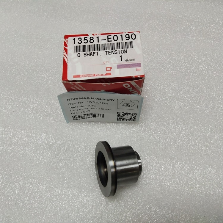 Cylinder Head Tension Shaft 13581-E0190 for J08E Excavator