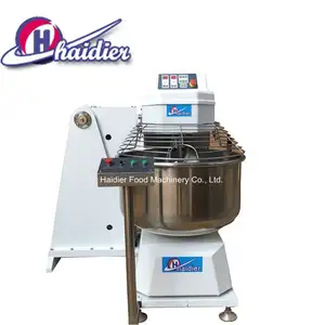 Haidier 200kg Self-tipping Spiral Mixer with 125kg flour Dough Mixer for Bakery machines