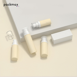 In stock white PP vacuum <b>pump</b> <b>bottle</b> 30ml/50ml – refillable travel lotion <b>bottle</b> & portable cosmetic container - Product Image 4
