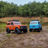 RGT 136100V3-FD CRUISER RC-4 1/10 Vintage Bronco RC Rock Crawler 4WD avec essieux métalliques intégrés, ESC, camion tout-terrain RTR, chargeur expert