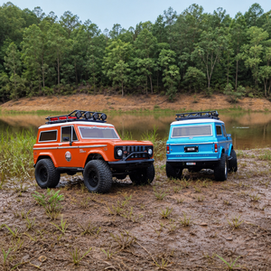 RGT 136100V3-FD CRUISER RC-4 1/10 Vintage Bronco RC <span class=keywords><strong>Rock</strong></span> Crawler 4WD avec essieux métalliques intégrés, ESC, camion tout-terrain RTR, chargeur expert - Product Image 6