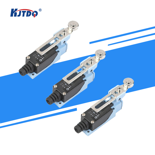 KJT Good Quality KC-8108 Waterproof Oil-proof Metal 5A 250VAC Adjustable Roller Rocker Miniature Vertical Limit Switch