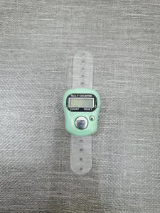 Compteur de doigt en plastique de vente chaude Tasbih compteur électronique numérique compteur LCD musulman de prière - Product Image 3