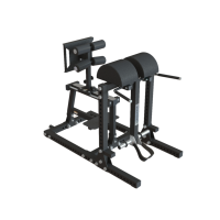 Chaise romaine multifonctionnelle en métal durable et sécurisée, banc de redressements assis réglable, appareil de développement des fessiers et des ischio-jambiers pour usage en salle de sport