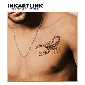 Tatuaje Temporal de Escorpión Realista Personalizado, Resistente al Agua, de Larga Duración (15 Días), Arte Corporal Semipermanente para Pecho y <span class=keywords><strong>Brazo</strong></span>, para Hombres y Mujeres - Product Image 2