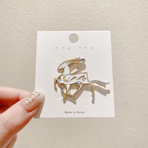 Broches de Metal Esmaltado Personalizados, Broche de Ciervo Colorido para <span class=keywords><strong>Mujer</strong></span>, Broche Exquisito de Estilo Antiguo para Decoración de <span class=keywords><strong>Ropa</strong></span> de Año Nuevo - Product Image 2