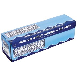 Rollo de Papel de Aluminio Desechable de Alta Resistencia Boardwalk 7120, 12 Pulgadas x 500 Pies, 20 Micras de Grosor, Color Plateado - Product Image 1