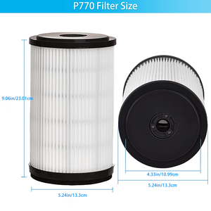 P770 Filtre de remplacement Accessoires pour aspirateur <span class=keywords><strong>Ryobi</strong></span> 18-Volt ONE + 6 Gal Sans fil Filtre pour aspirateur sec et humide Lot de 2 - Product Image 2